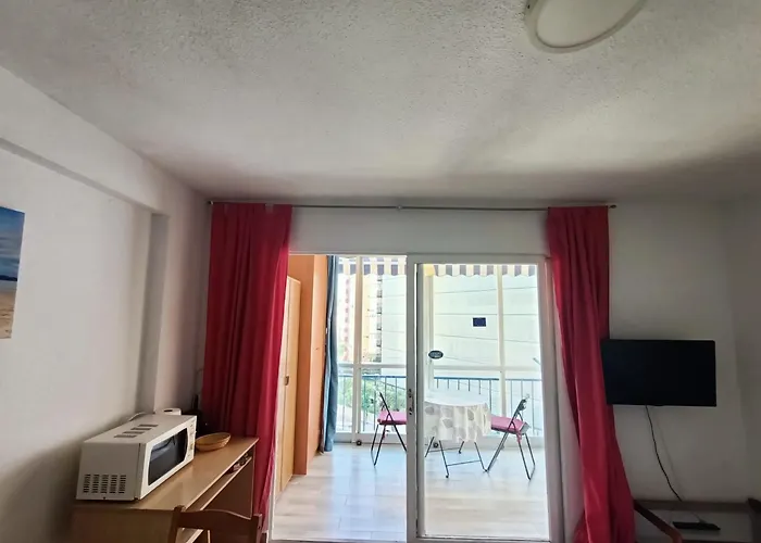 Apartamento Edificio Esturion 500m Playa Poniente 1 Habitacion-bedroom Апартаменты Бенидорм