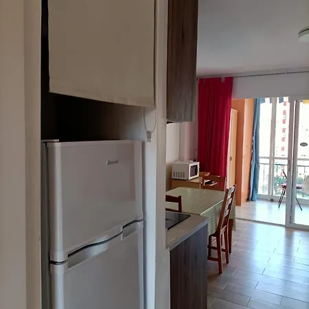 Apartamento Edificio Esturion 500m Playa Poniente 1 Habitacion-bedroom 베니돔