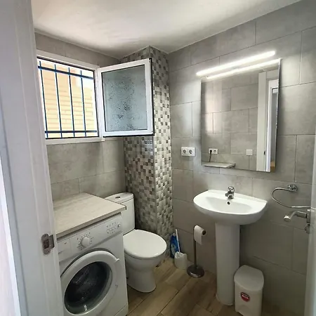 아파트 Apartamento Edificio Esturion 500m Playa Poniente 1 Habitacion-bedroom *