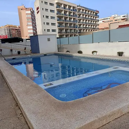 Apartamento Edificio Esturion 500m Playa Poniente 1 Habitacion-bedroom 아파트 베니돔