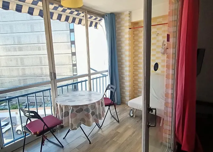Apartment Apartamento Edificio Esturion 500m Playa Poniente 1 Habitacion-bedroom