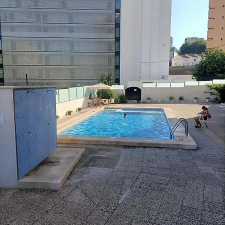 Apartamento Edificio Esturion 500m Playa Poniente 1 Habitacion-bedroom *